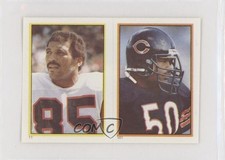 1985 Topps Album Stickers Isaac Curtis Mike Singletary #11-161 HOF 12h3