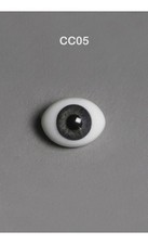 Dollmore BJD glass eyes 12mm Classic Flat Back Oval Glass Eyes CC05