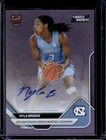 2025-26 Bowman U Now March Madness Nyla Brooks Auto Autograph #/75 Tar Heels