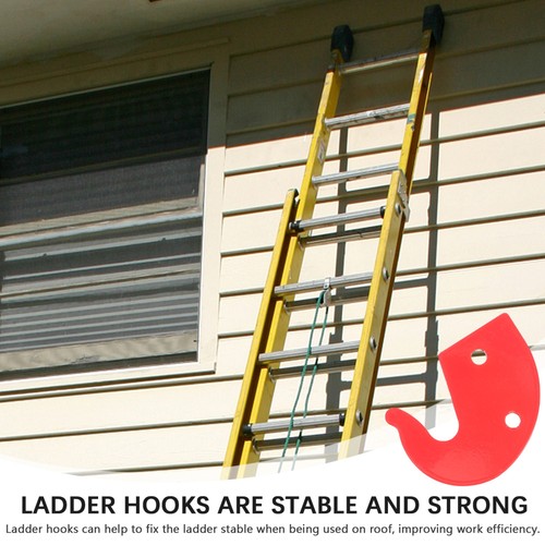 2 Pcs Elevator Hook Ladder Stabilizer Accessory Hangers for Garage Ceiling - Bild 8 von 12