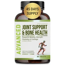 Glucosamine Chondroitin MSM Joint Relief Supplements & Bone Health.