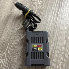 EverStart 100W Vehicle Power Inverter DC/AC, Model 70000MC, 2 USB 3.1, Open Box