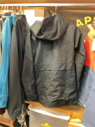 Under Armour UA Storm Rain Jacket Hooded Windbreaker Black Adult Size M Coat image 5