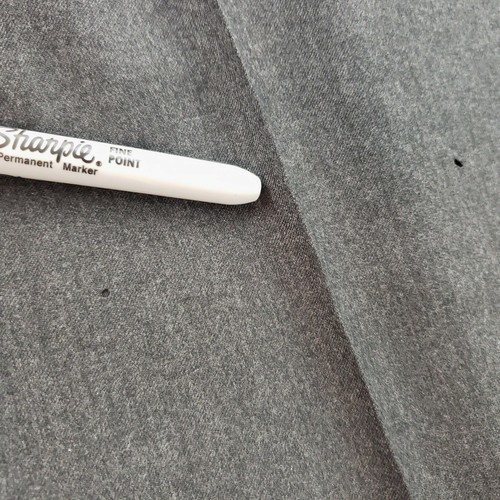 JOS. A. BANK Cashmere Blend Wool Pants Pleated Cuffed 42x29.5 (has small holes) - Picture 10 of 12