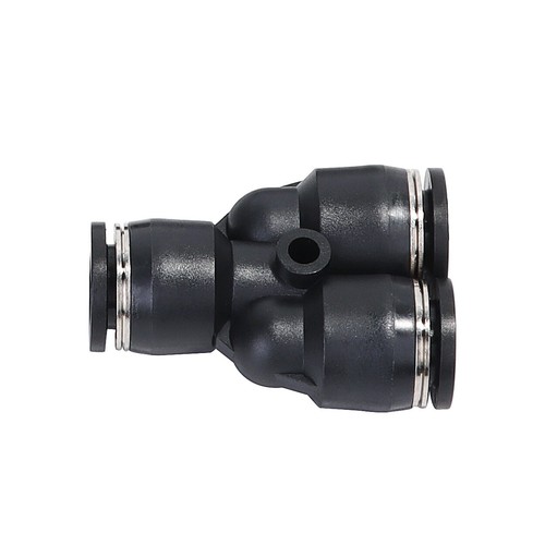 Push To Connect Air Fittings Tube 1/2" OD Air Line Splitter Union Push 10Pcs - Picture 13 of 13