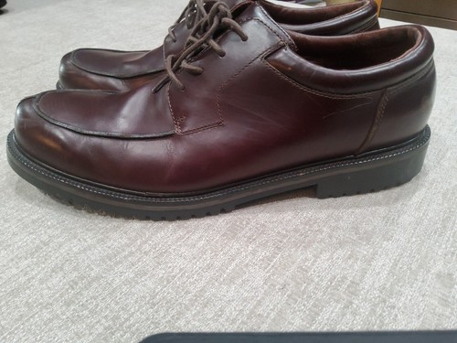 Cole Haan Men's Size 14M Burgundy Split Toe Oxford Shoes C01035 Waterproof - Picture 9 of 20