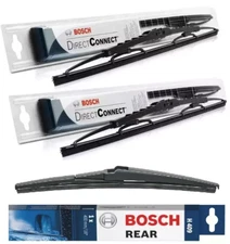 Set of 3 Bosch Wiper Blade Left + Right + REAR For 2008 - 2019 TOYOTA HIGHLANDER