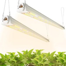 2 Pack 4FT LED Grow Light, 40W 250W Equivalent , Full Spectrum Sunlight Growing