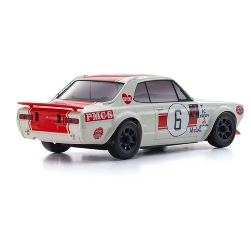 Kyosho KYO32643R 1/28 1972 Nissan Skyline GT-R MINI-Z AWD RTR, Red - Picture 3 of 3
