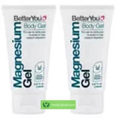 BetterYou Magnesium Gel - Mag chloride helps Ease Joints pain and Muscles 2 Pack
