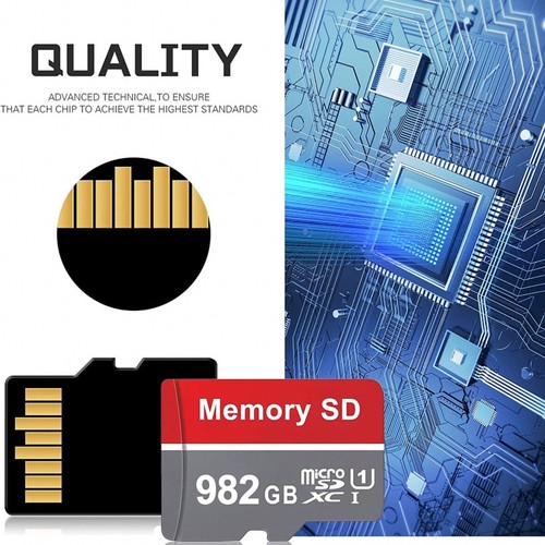 Carte SD Micro Capacité 1000 Go / 1 To Compatible Smartphone Tablette Photo - Photo 16/24