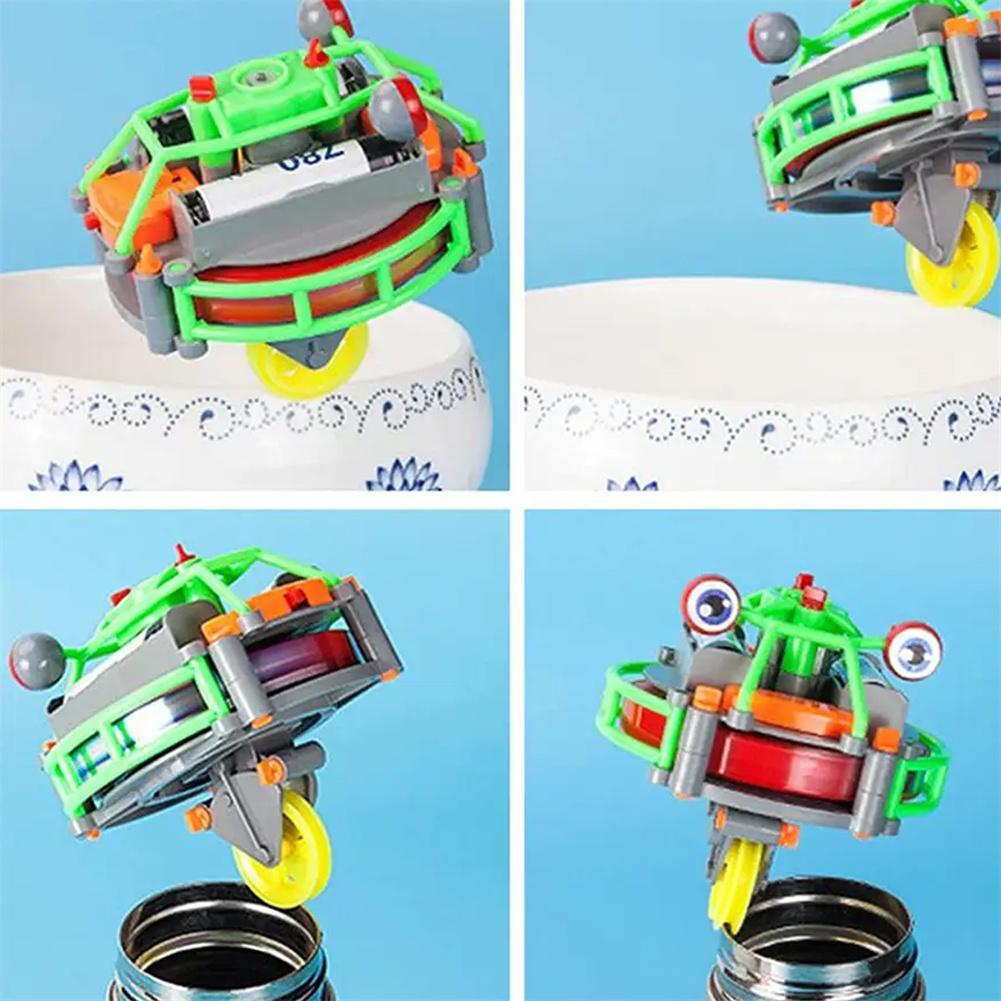 Wire Unicycle Tumbler Toy Luminous Gyroscope for Gift 6O9W eBay