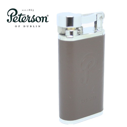 NEW Peterson of Dublin - Irish Harp - Soft Flame Pipe Lighter Flint - Picture 1 of 2