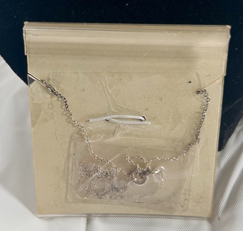 🚨NEU Göttliches Licht STERLINGSILBER "It Was Then That I.." HERZ HALSKETTE Orig60€ - Bild 6 von 6