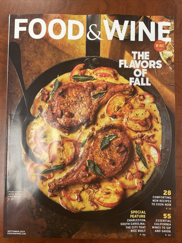 Food & Wine Magazine September 2024 The Wine Issue The Flavors Of Fall