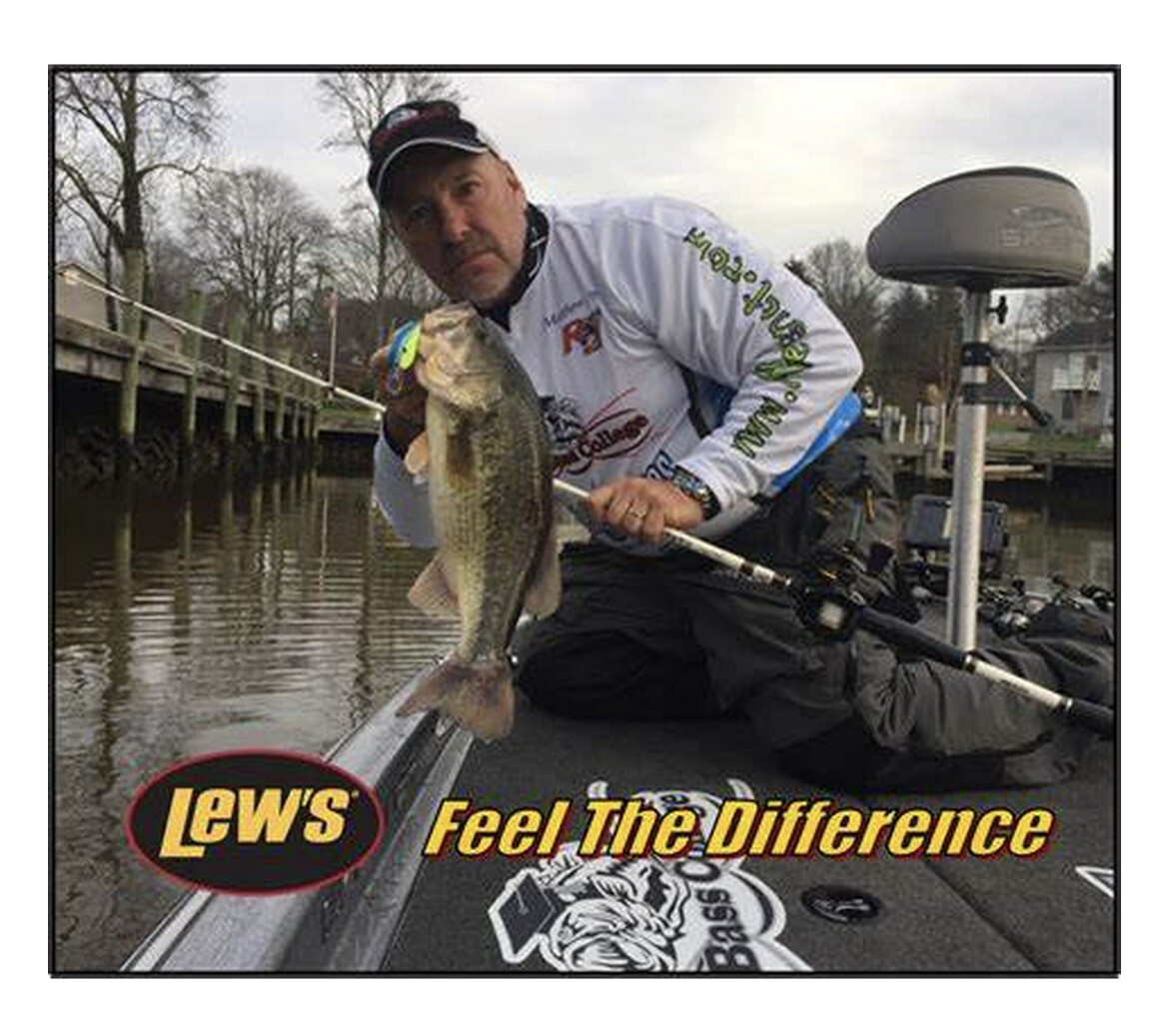 Lew&rsquo;s Custom Black Pro Baitcast Reel & Casting Rod Combo Free Shipping