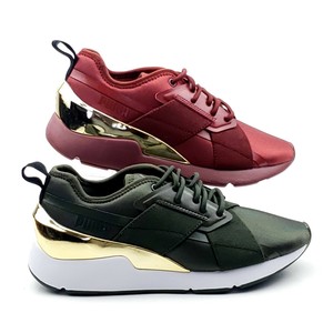 puma muse 2 metallic women's