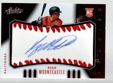2021 Absolute Rookie Baseball Material Signatures #170 Ryan Mountcastle 45/99
