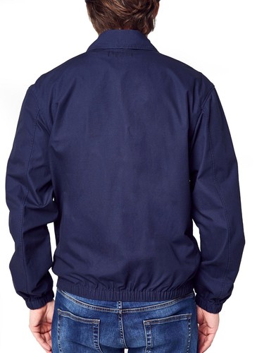 POLO RALPH LAUREN BAYPORT JACKET Blue Red Pony cotton Zipper M New ! Read - Picture 4 of 9