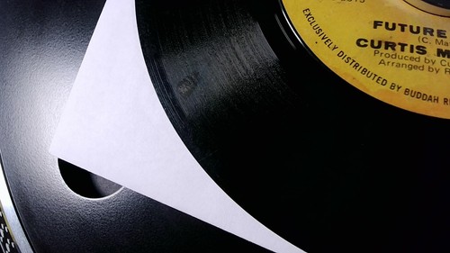 CURTIS MAYFIELD - FUTURE SHOCK /THE OTHR SIDE OF TOWN (45rpm 7 INCH) CURTOM - Picture 2 of 8