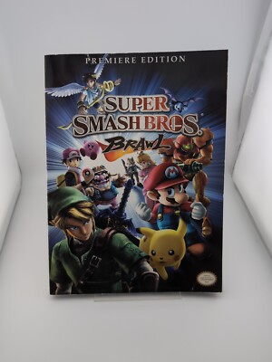 Super Smash Bros Brawl Premiere Edition Official Strategy Guide No Poster