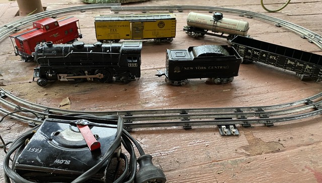 marx streamline electric train