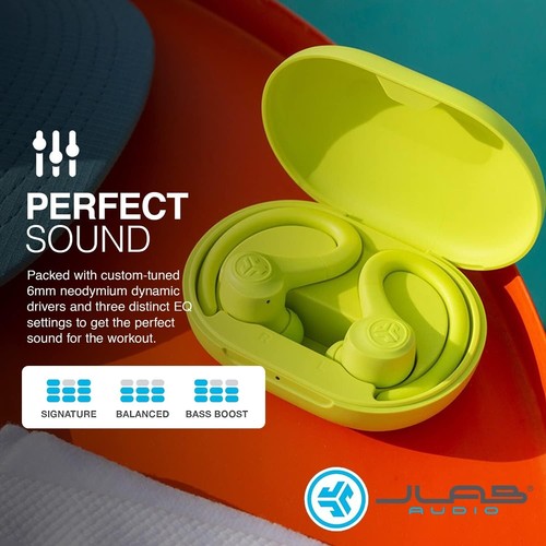 JLab GO Sport+ Auriculares Bluetooth, True Wireless, Auriculares de Gimnasio, Reacondicionados - Imagen 25 de 54