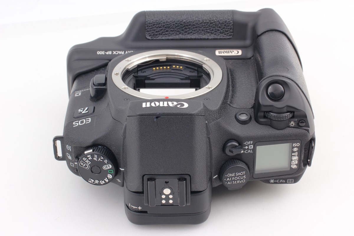 MINT w/ BP-300] Canon EOS 7S ELAN 7NE 35mm Film Camera EF