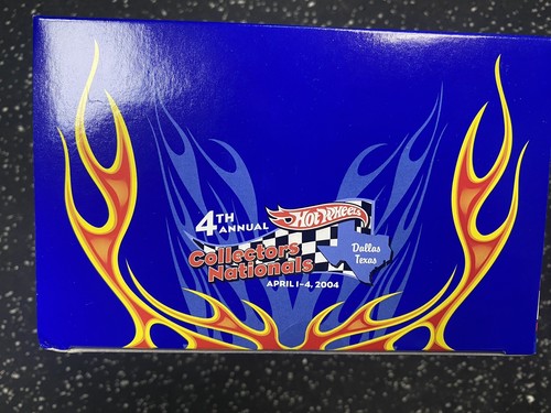 RARE Hot Wheels 2004 4TH NATIONALS 18TH COLLECTORS 34 FORD COUPE 2 CAR SET NIB - Picture 2 of 5