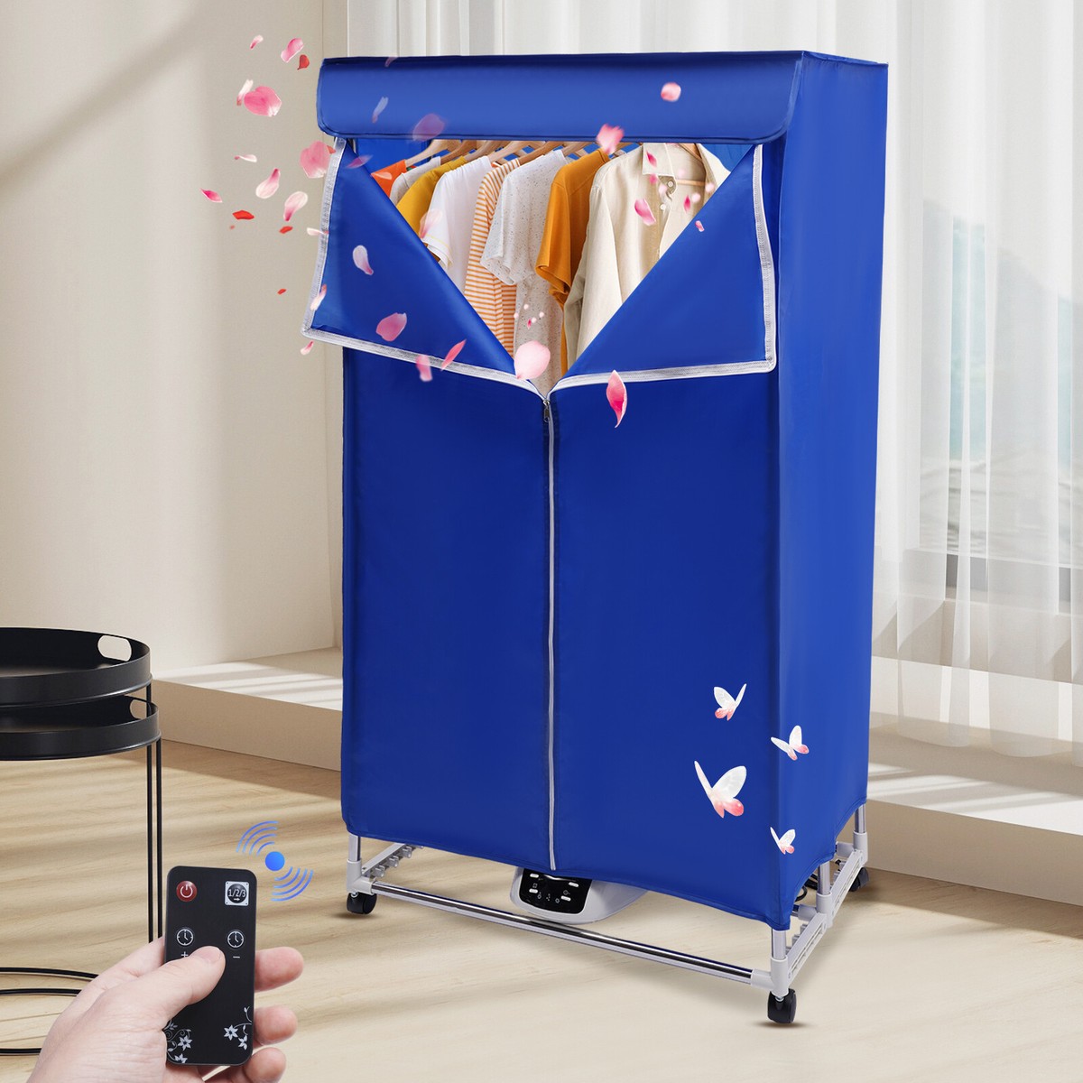 Portable Electric Clothes Dryer Indoor Wet Laundry Warm Air