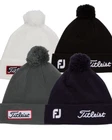 NEW golf winter Premium Titleist Tour Pom Pom Beanie Hat fleece warm wind  proof