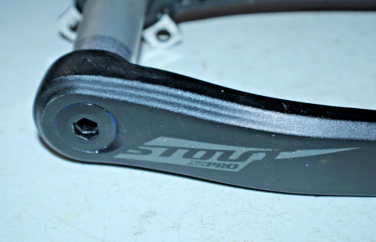 Specialized Stout XC Pro MTB Crankset Black BCD76 4-Bolt 175mm