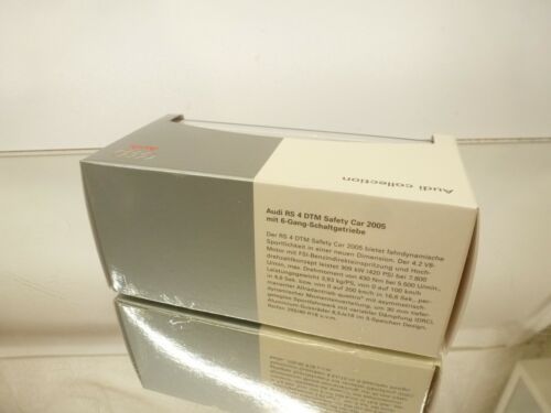 MINICHAMPS 0509153 AUDI RS4 B7 DTM SAFETY CAR 2005 - 1:43 - GOOD IN DEALER BOX - Bild 3 von 9