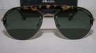 PRADA Gold Green Sunglasses for Women