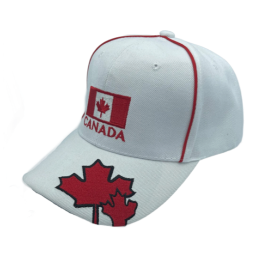 Canada Canadian Maple Leaf Embroidered Baseball Caps Hats - Picture 2 of 2