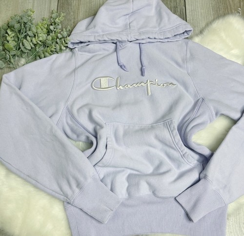 Champion Lilac Hooded Long Sleeve Sweatshirt Size XS - Bild 2 von 10