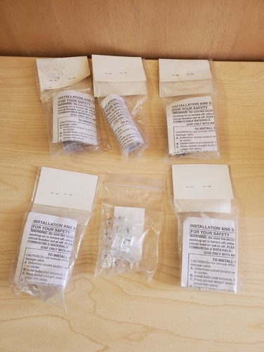 Ambiance Lighting 9428-12 Wedge Base Lamp holder 12V Lot of 5 + 5W Bulbs - 10pc - Picture 6 of 6