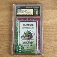 SDCC 2024 Doomlings Holofoil Seconder Card SE Promo CGC Pristine 10 Exclusive