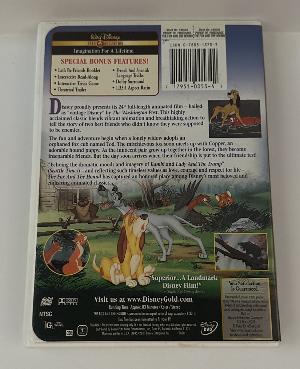 (未使用･未開封品)The Fox and the Hound [DVD] The Fox and the Hound (DVD, 2006, 25th Anniversary Edition