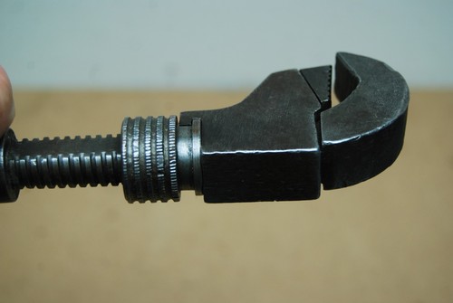 Antique G. B. Phillips Patent May 3, 1859 Adjustable Wrench Tool 9" length - Picture 6 of 21