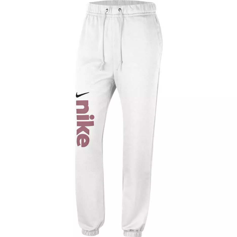 Womens Nike Sportswear French Terry Logo Fleece Joggers XS White