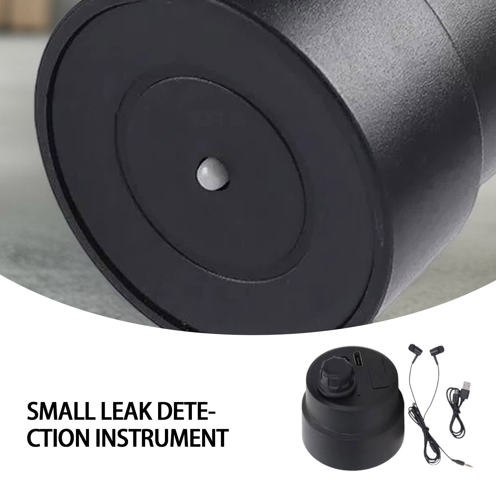 Water Pipe Leak Detector Sensor Underground Water Pipe Leakage Monitor Kit F01VR