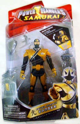 Power Rangers Samurai Switch Morphin Gold Ranger New Factory