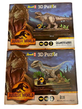 Revell Jurassic World 3D Puzzle Dinosaurier Dino Set Bundle Geduldspiel