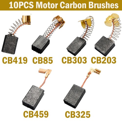 10 Pieces Carbon Brushes For Makita Angle Grinder GA5030 CB325/459/303/419/203