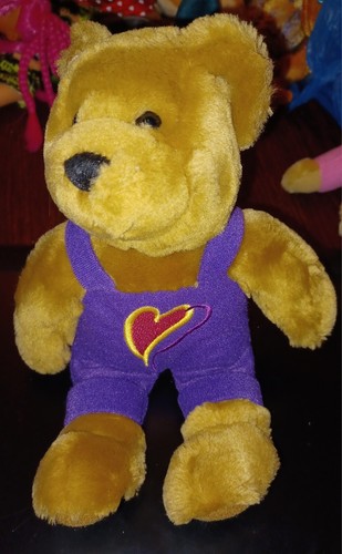 Juego de osos de peluche de peluche HALLMARK Kissing "Lovey Kiss" 10" de alto... ¡como nuevo! - Imagen 5 de 6