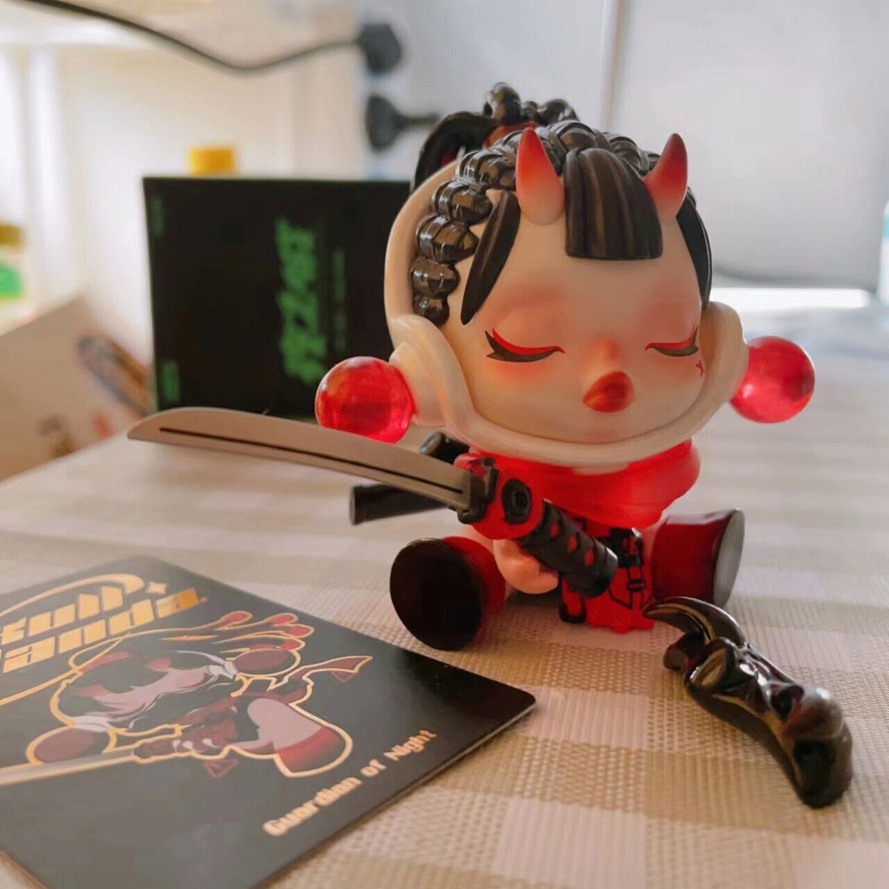 POP MART X Skullpanda series Night City Guardian of Night