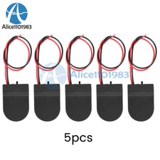 5PCS Single Slot CR2032 CR 2032 Button Coin Cell Battery Holder Case Cover