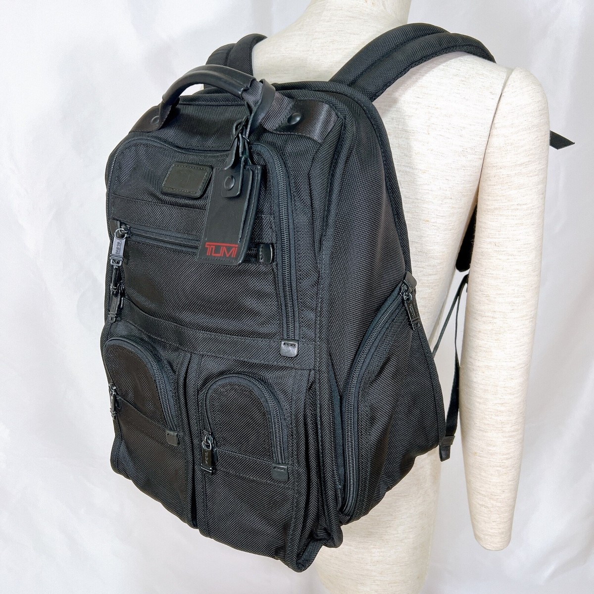 TUMI ALPHA 26173DH Black Backpack Black Good condition | eBay