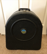 1970s Ludwig Snare Drum Case. Blue  Olive Badge, Great Shape 